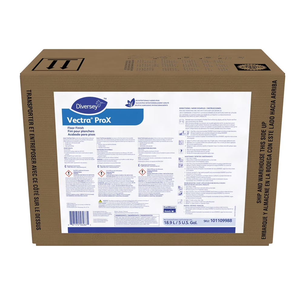 Vectra® ProX Floor Finish (5 Gal., 1/Case)